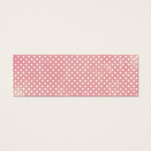 Vintage Pink Polka Dots (Front)