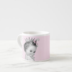 Vintage Pink Princess Baby Cups