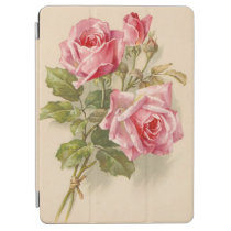 Vintage Pink Roses iPad Air Cover Vintage Pink Roses iPad Air Cover