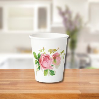 vintage pink  roses 