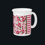 Vintage Pink Roses Pitcher<br><div class="desc">This Vintage Pink Roses Pitcher is perfect for a Shabby Chic style kitchen or dinette. Look for the matching teapot!</div>