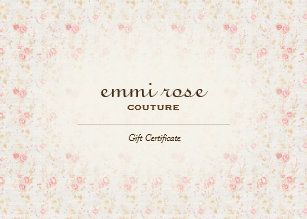 vintage boutique certificates gifts on zazzle