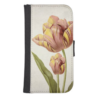 Vintage Pink Tulip iPhone 4 Case