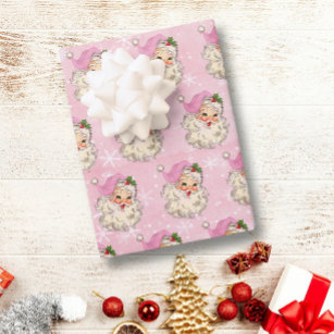 Christmas Santa Clause Toy Company North Pole Wrapping Paper, Zazzle