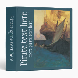 Vintage Pirate, Attack on a Galleon by Howard Pyle Binder
