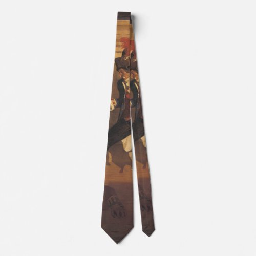 Vintage Pirate Captain Sword Fight by NC Wyeth Neck Tie