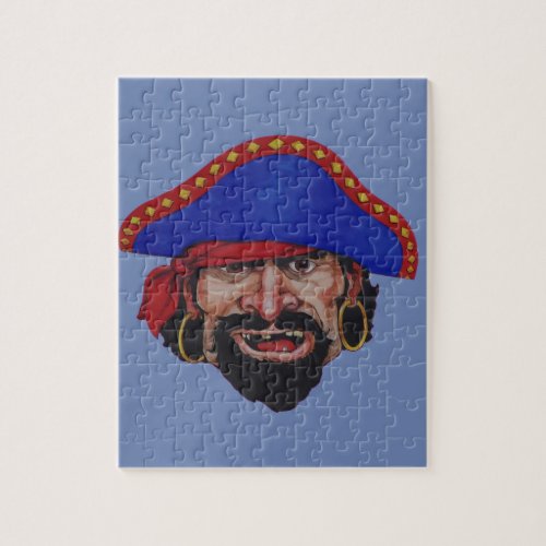 Vintage Pirate Jigsaw Puzzle