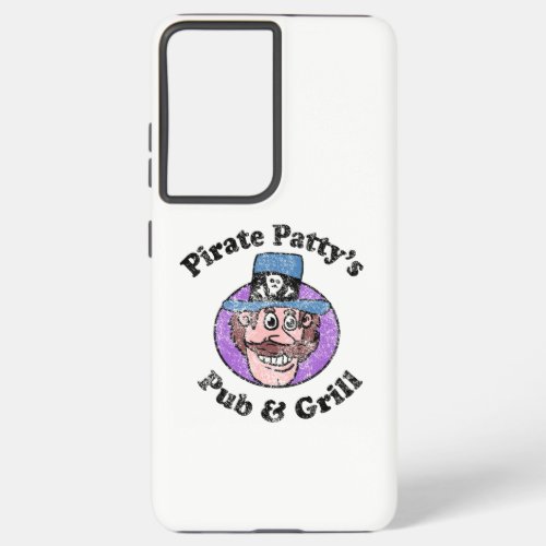Vintage Pirate Pattys Pub and Grill Samsung Galaxy S21 Ultra Case