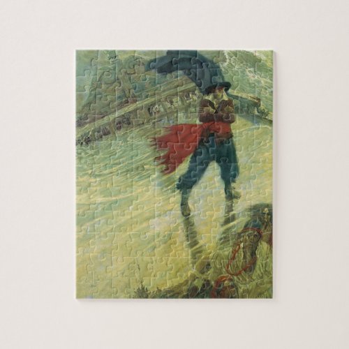 Vintage Pirate The Flying Dutchman by Howard Pyle Jigsaw Puzzle