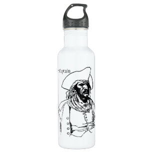 Vintage Pirates, a Buccaneer Sketch by Howard Pyle Water Bottle