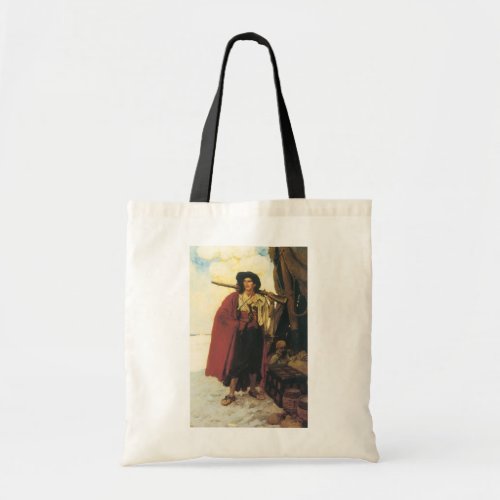 Vintage Pirates Buccaneer was a Picturesque Fellow Tote Bag