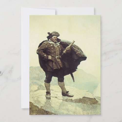 Vintage Pirates Captain Bill Bones by NC Wyeth