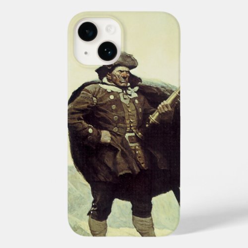 Vintage Pirates Captain Bill Bones by NC Wyeth Case_Mate iPhone 14 Case