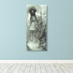 Vintage Pirates, Captain Goldsack by Howard Pyle Canvas Print