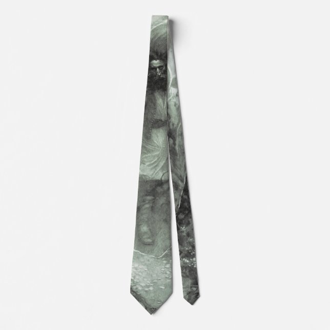 Vintage Pirates, Captain Goldsack by Howard Pyle Tie (Front)