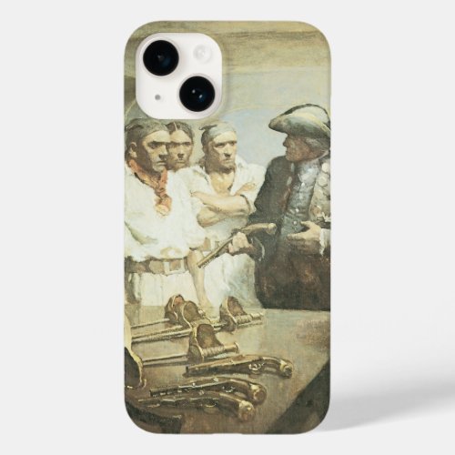 Vintage Pirates Preparing for Mutiny by NC Wyeth Case_Mate iPhone 14 Case