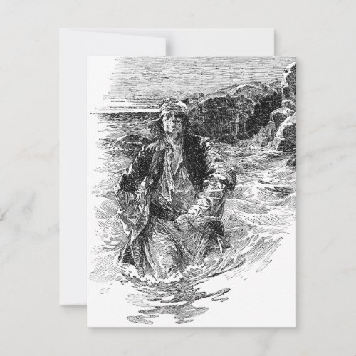 Vintage Pirates Sir Henry Morgan in the Ocean
