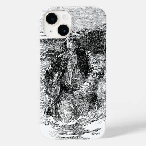 Vintage Pirates Sir Henry Morgan in the Ocean Case_Mate iPhone 14 Case
