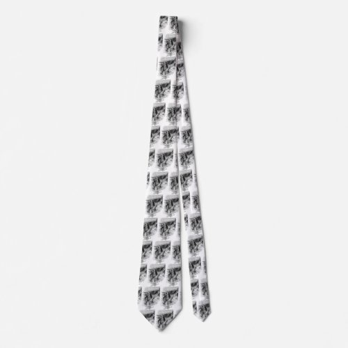 Vintage Pirates Sir Henry Morgan in the Ocean Tie