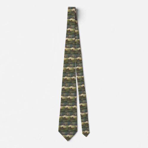 Vintage Pirates Wreck of the Covenant by NC Wyeth Neck Tie