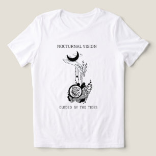 Vintage Pisces Astrology Line Art Tri-Blend Shirt