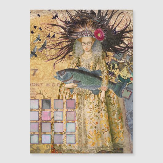 Vintage Pisces Woman Gothic Classic (Front)