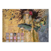 Vintage Pisces Woman Gothic Classic (Front Horizontal)