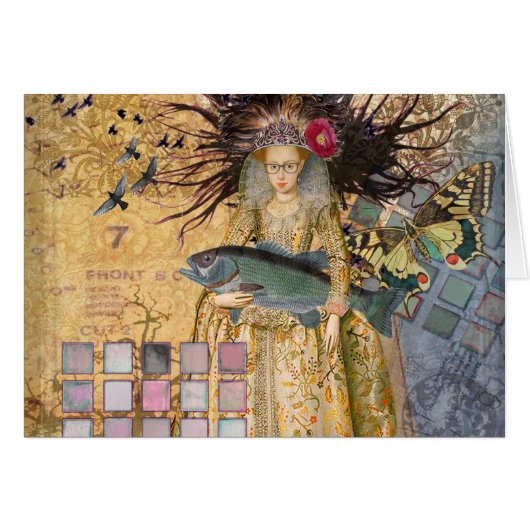 Vintage Pisces Woman Gothic Classic (Front Horizontal)