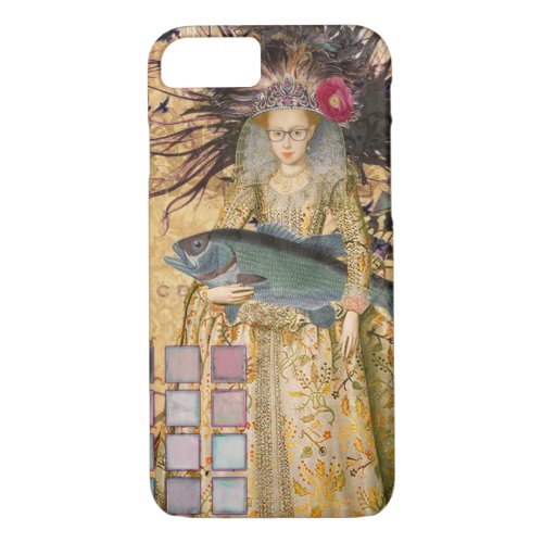 Vintage Pisces Woman Gothic Classic  iPhone 87 Case