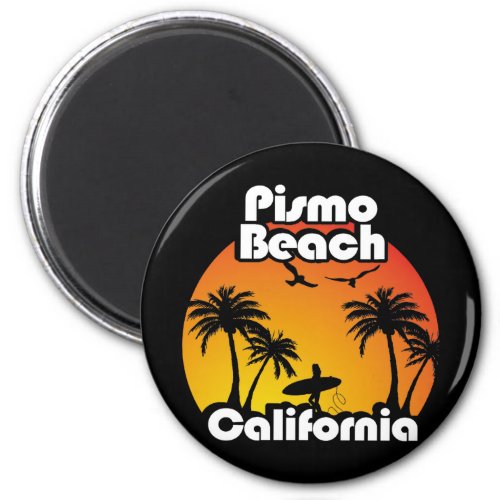 Vintage Pismo Beach California Magnet