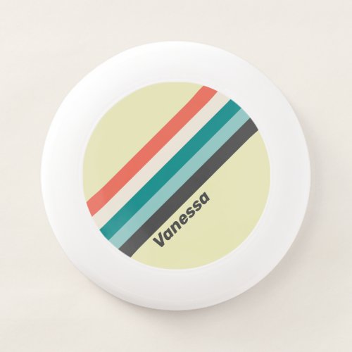 Vintage Pistachio Striped with Name