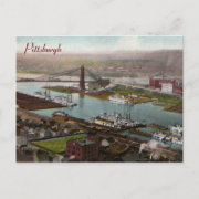 Vintage Pittsburgh 1800s  Postcard