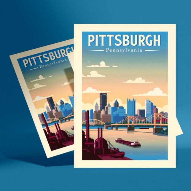 Vintage Pittsburgh Pennsylvania Postcard (Creator Uploaded)