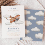 Vintage Plane Birthday Invitation | Airplane<br><div class="desc">Vintage Plane Birthday Invitation
Ready to be personalized by you!</div>