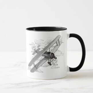 Vintage Plane Mug