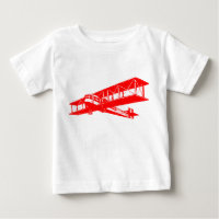 Vintage Plane - Red