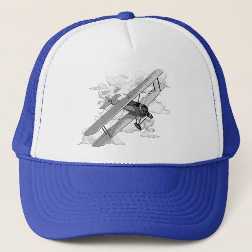 Vintage Plane Trucker Hat