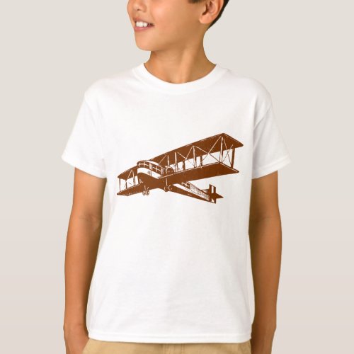 Vintage Plane _ Walnut T_Shirt