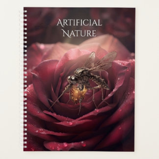 Vintage Planner: Steampunk Insect on Rose Planner