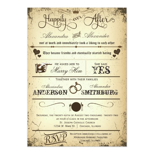 playbill wedding invitation template vintage playbill storyline formal wedding invite zazzle playbill wedding invitation template vintage playbill storyline formal wedding invite zazzle