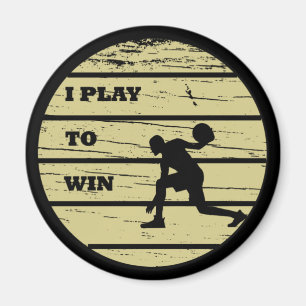 Vintage player basketball quotes magnet
