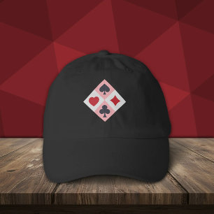 Vintage Playing Cards Colors Hat