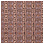 Vintage Plum Dogwood Design Fabric