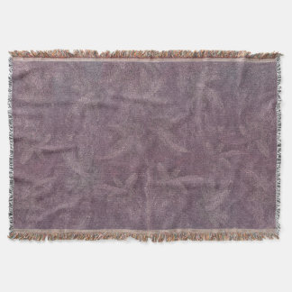 Vintage Plum Dragonfly Dance Throw Blanket