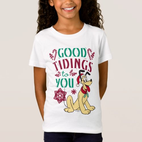 Vintage Pluto  Good Tidings to You T_Shirt