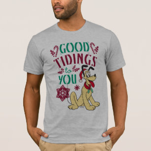 Vintage Pluto Good Tidings to You T-Shirt