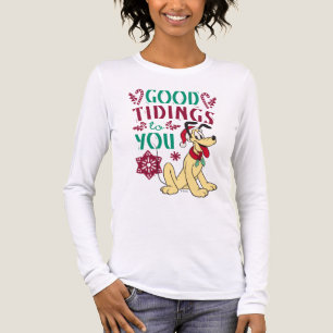 Vintage Pluto Good Tidings to You Tri-Blend Shirt