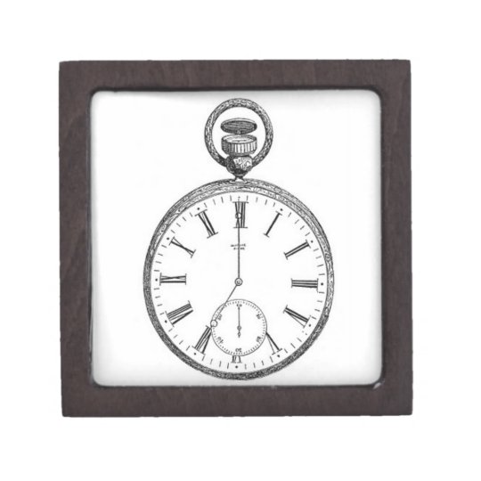 Vintage Pocket Watch Box