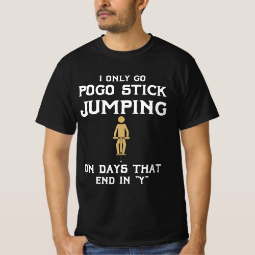 Vintage Pogo Stick Blueprint Design  Extreme pogo T_Shirt