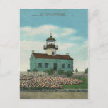 Vintage Point Loma Lighthouse San Diego California Postcard at Zazzle